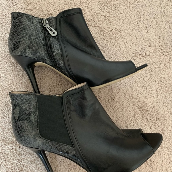 Mimco Black booties Size 38 - Picture 4 of 6